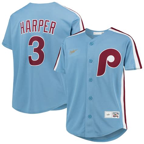 philadelphia phillies mens nike replica throwback jersey - light blue|phillies throwback jerseys.